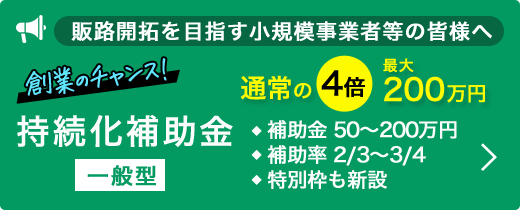 持続化補助金(一般型)